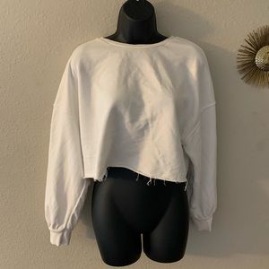 Crop sweatshirt